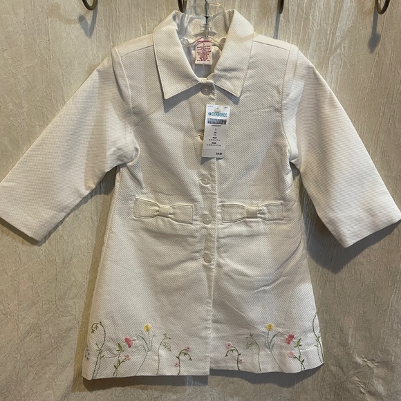 NEW! Gymboree 2004 Vintage Sweet as Sugar Easter Spring Coat Jacket NWT Size 3